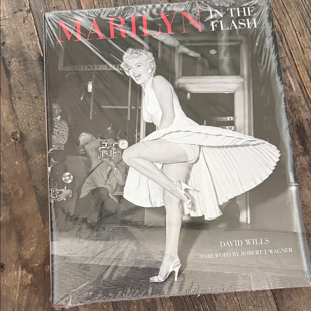 Marilyn Monroe Coffee Table Book - Black, White, Red